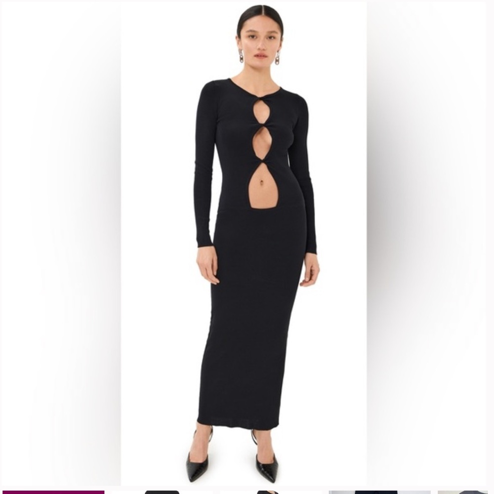 Lioness Black Long Sleeve Dress NWOT